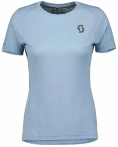 Scott Trail Run SS Womens Shirt Glace Blue S Laufshirt mit Kurzarm