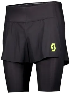 Scott Hybrid Shorts RC Run Kinetech Black/Yellow L Laufshorts