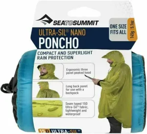 Sea To Summit  Ultra-Sil Nano Poncho 15D Blue Outdoor Jacke