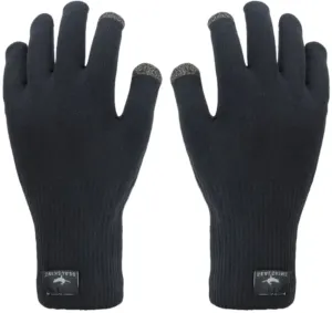 Sealskinz Waterproof All Weather Ultra Grip Knitted Glove Black L Cyclo Handschuhe