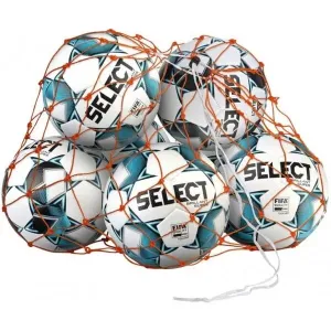 Select BALL NET Netz für Fußbälle, orange, größe
