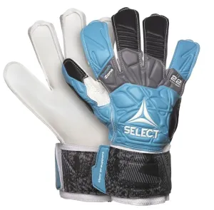 Torwart Handschuhe Select GK handschuhe 22 Flexi Grip Flat schneiden blau black