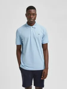 Selected Homme Aze Polo T-Shirt Blau #433516
