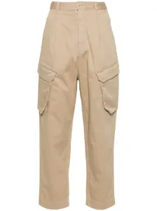 SEMICOUTURE - Bianca Cotton Cargo Trousers