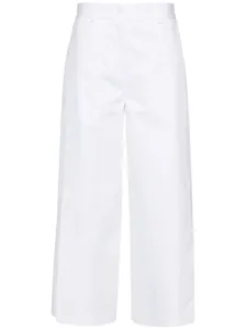 SEMICOUTURE - Holly Wide Leg Cotton Trousers #1566210