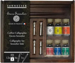 Sennelier Kalligraphie-Set 12x10 ml