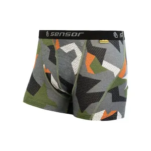 Herren shorts Sensor MERINO Beeindrucken safari / camo 19200023