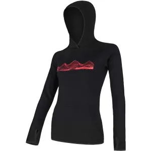 Sensor MERINO UPPER MOUNTAINS W Damen Sweatshirt, schwarz, größe #1452390