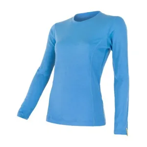 Damen T-Shirt Sensor Merino Wool Active blue 12110026