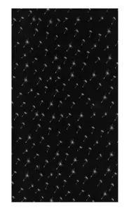 Multifunktionsschal SENSOR Rohr Merino beeindrucken schwarz-gemustert