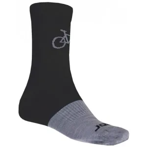Sensor TOUR MERINO WOOL Socken, schwarz, veľkosť 43-46