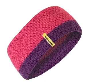 Gestrickter Stirnband Sensor pink