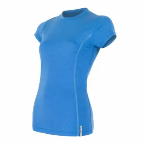 Damen T-Shirt Sensor Merino Wool Active blue 12110023