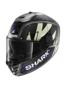 Shark Spartan RS Stingrey Matt Anthrazit Anthracite Blau AAB Integralhelm Größe S