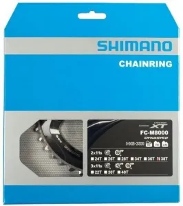 Shimano Y1RL98090 Kettenblätt 96 BCD-Asymmetrisch 38T