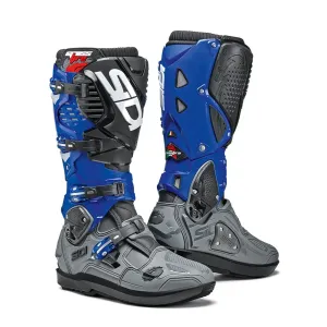 Sidi Crossfire 3 SRS MX Boots Grey Blue Black Größe 40
