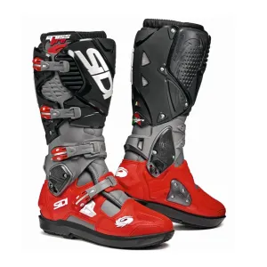 Sidi Crossfire 3 SRS MX Boots Grey Red Black Größe 40