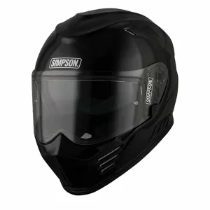 Simpson Venom Black Metal ECE22.06 Full Face Helmet Größe S