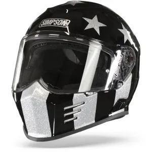 Simpson Venom Milwaukee ECE22.06 Full Face Helmet Größe 2XL