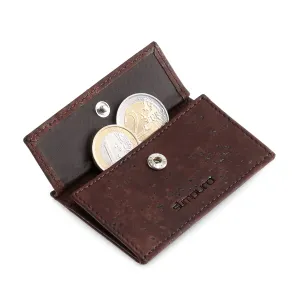 Slimpuro Coin Pocket mit RFID-Schutzkarte für ZNAP Slim Wallets 8 und 12 Druckknopf
