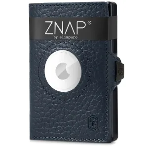 Slimpuro ZNAP Airtag Wallet 12 Karten Münzfach 8,9 x 1,8 x 6,3 cm (BxHxT) RFID-Schutz