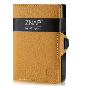 Slimpuro ZNAP Slim Wallet 12 Karten Münzfach 8,9 x 1,8 x 6,3 cm (BxHxT)   RFID-Schutz #780833
