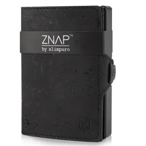 Slimpuro ZNAP Slim Wallet 12 Karten Münzfach 8,9 x 1,8 x 6,3 cm (BxHxT)   RFID-Schutz #273808