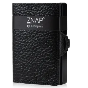 Slimpuro ZNAP Slim Wallet 12 Karten Münzfach 8,9 x 1,8 x 6,3 cm (BxHxT)   RFID-Schutz #273807