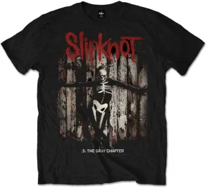 Slipknot T-Shirt Grey Chapter Album Herren Black S