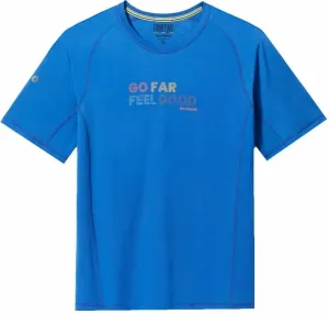 Smartwool Men's Active Ultralite Graphic Short Sleeve Tee Blueberry Hill 2XL T-Shirt