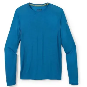 Smartwool M MERINO SPORT ULTRALITE LONG SLEEVE Herren Funktionsshirt, blau, größe #1165221