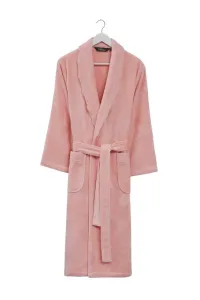 Eleganter Damenbademantel STELLA in Geschenkverpackung Rosa / Pink Rose L