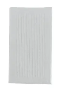Badvorleger LOFT 50x90 cm Weiß / White
