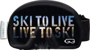 Soggle Goggle Cover Text Live To Ski Ski Brillen Tasche