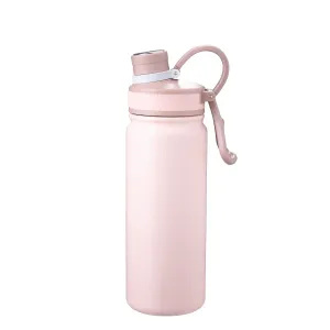 Thermo-Trinkflasche CNS Doppelwand 650 ml rosa matt
