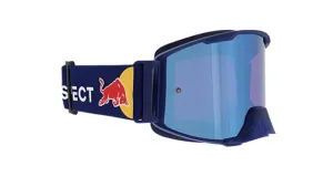 Spect Red Bull Strive Mx Goggles Dark Blue Blue Flash Brown Blue Mirror S.2 Größe