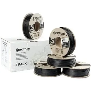 Filament Spectrum PLA Carbon Set 1.75mm Black 5x 0.25kg