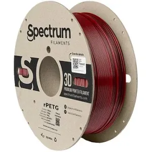 Filament Spectrum rPETG 1.75mm Carmine Red 1Kg
