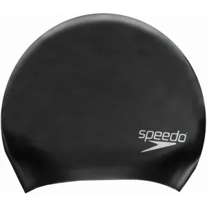 Speedo LONG HAIR CAP Badekappe, schwarz, größe