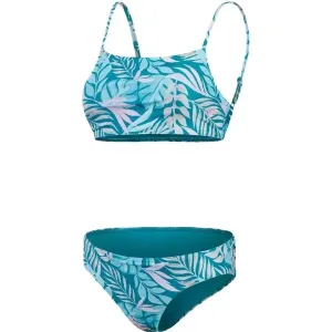 Speedo PRINTED ADJUSTABLE THINSTRAP 2 PIECE Bikini für Damen, hellblau, größe