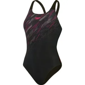 Speedo HYPERBOOM PLACEMENT MUSCLEBACK Sportbadeanzug für Damen, schwarz, größe