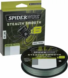 SpiderWire Stealth® Smooth8 x8 PE Braid Moss Green 0,09 mm 7,5 kg-16 lbs 150 m