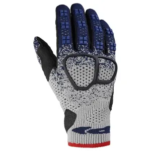 Spidi Cross Knit Blau Handschuhe Größe 2XL