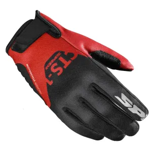 Spidi CTS-1 Lady Schwarz Rot Handschuhe Größe L