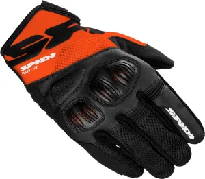 Spidi Flash-R Evo Schwarz Orange Handschuhe Größe 3XL