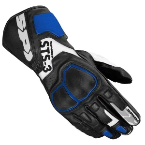 Spidi STS-3 Schwarz Blau Handschuhe Größe XL
