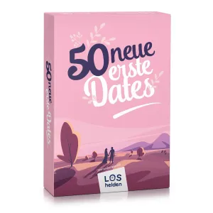 Spielehelden 50 neue erste Dates Kartenspiel für Paare 50 liebevolle  Date-Ideen