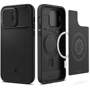 Spigen Optik Armor MagSafe Black iPhone 14 Pro