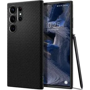 Spigen Liquid Air Black Cover für Samsung Galaxy S23 Ultra