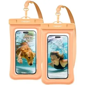 Spigen Aqua Shield WaterProof Floating Case A610 2 Pack Apricot #1332979